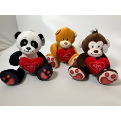 3 assorted animals - 30 pcs