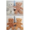 4 assorted teddy bears - 72 pcs