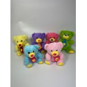 6 assorted teddy bears - 72 pcs